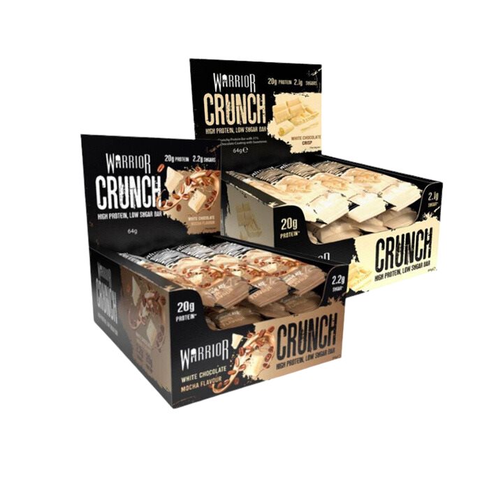 חטיפי חלבון ווריאור קראנץ'; 24 יח'; | Warrior Crunh Protein Bar