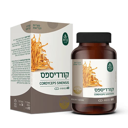 כמוסות קורדיספס ברא צמחים | Cordyceps Bara Herbs