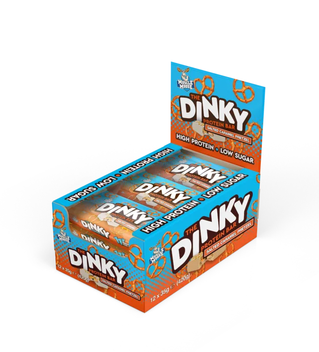 חטיפי חלבון דינקי 12 י״ח (6.9 לחטיף) | Dinky Protein Bar