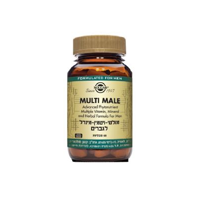 מולטי ויטמין לגברים סולגאר | Multi Vitamin Solgar