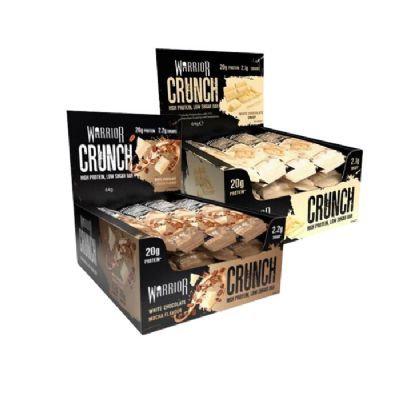 חטיפי חלבון ווריאור קראנץ' 24 יח' | Warrior Crunh Protein Bar