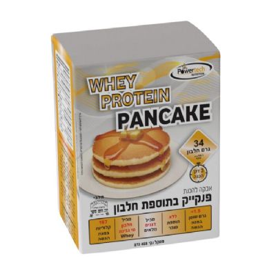 פנקייק חלבון פאוור טק | Pancake Whey Protein