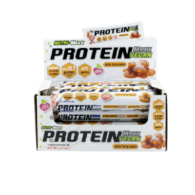 חטיף חלבון פרוטאין מקס טבעוני 12 יח׳ |  Protein Maxx Vegan