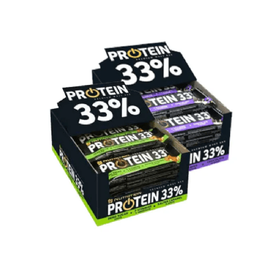 חטיף חלבון פרוטאין 33% מצבע זוגות 50 יח׳ | Protien 33% Go oN Nutrition