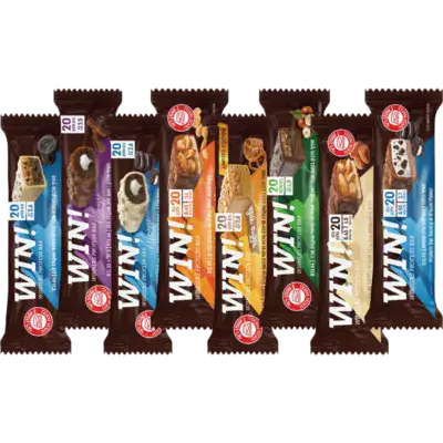 חטיף חלבון ווין 6 יח׳ | Win protein bar