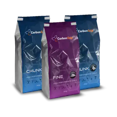 אבקת מגנזיום קרבון גריפ  300 גרם מבצע שלישיות | CARBONGRIP CHUNCK