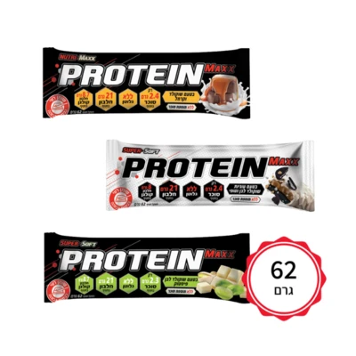 חטיף חלבון פרוטאין מקס 24 יח׳ | Protein Max
