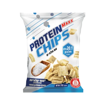 צ׳יפס חלבון פרוטאין מקס 6 י״ח | Protein Maxx Chips