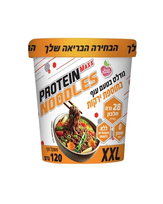 נודלס חלבון פרוטאין מקס 4 י״ח | Protien Maxx Noodles