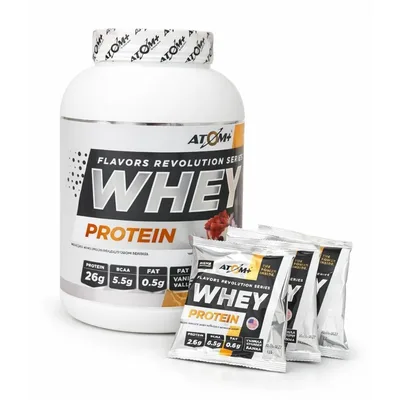 אבקת חלבון אטום פלוס 42 מנות אישיות | Atom Plus Whey
